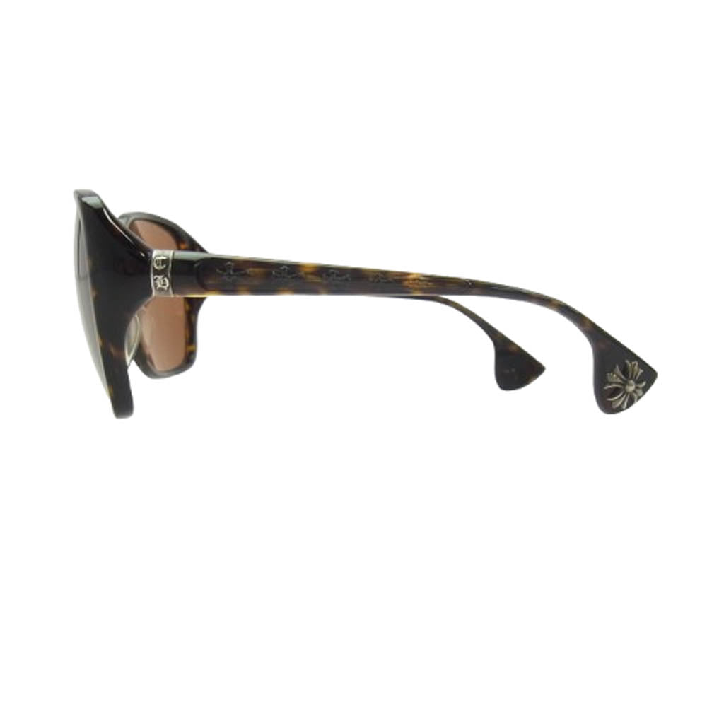 CHROME HEARTS クロムハーツ（原本無） CULO CHプラス マーブル柄 カラーレンズ サングラス アイウェア ブラウン系【中古】