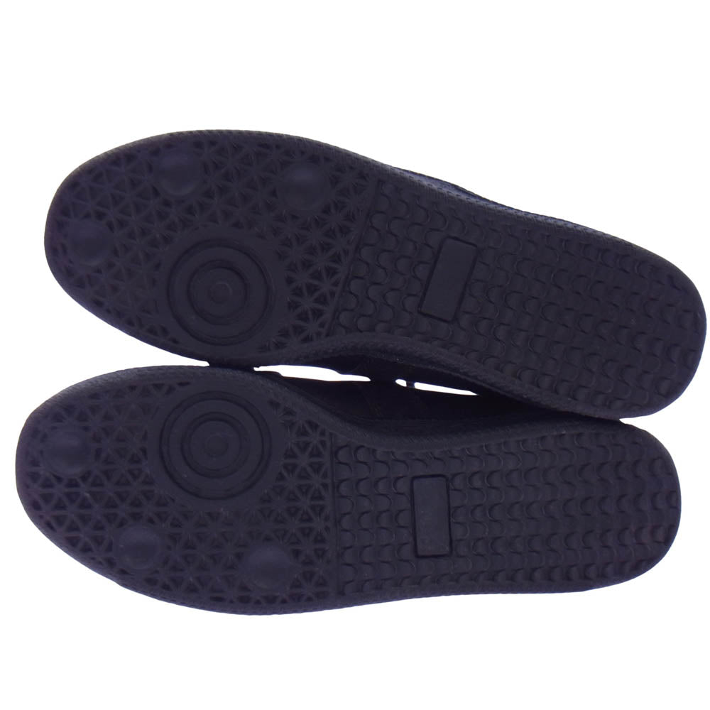ブラザーブリッジ shott ショット別注 T001 BLACK/DARKBROWN SUEDE スエード切替 ミリタリー ローカット スニーカー ブラック系 US9.5【中古】