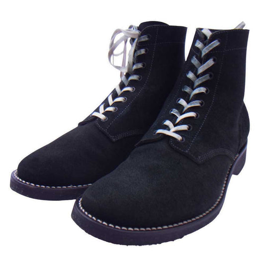 ブラザーブリッジ ESCAPE D015 BLACK SUEDE エスケープ スエード ドレスブーツ ブラック系 US9【中古】