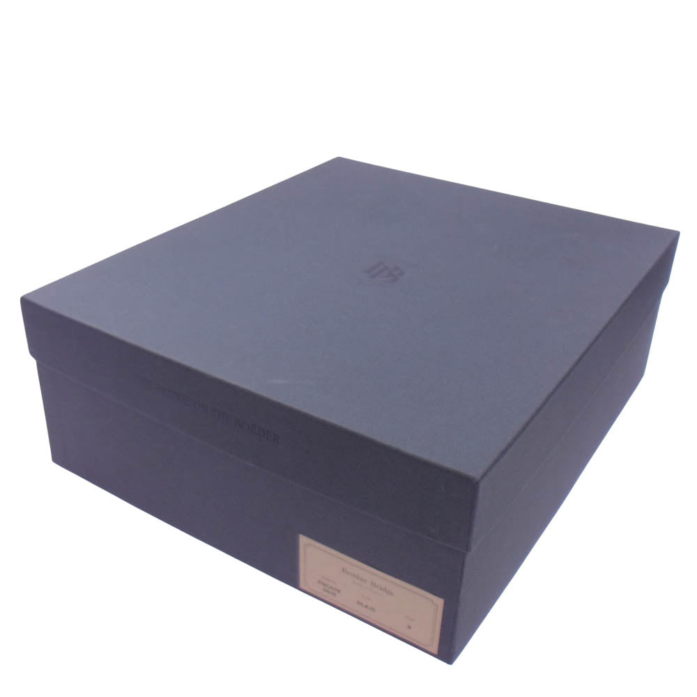 ブラザーブリッジ ESCAPE D015 BLACK SUEDE エスケープ スエード ドレスブーツ ブラック系 US9【中古】