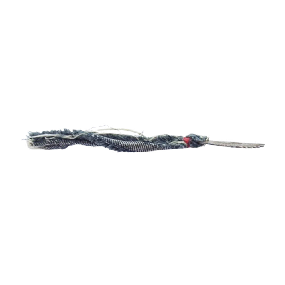 KEN KIKUCHI ケンキクチ Burnout 別注 タッセル付き フェザー ペンダントトップ シルバー系【中古】