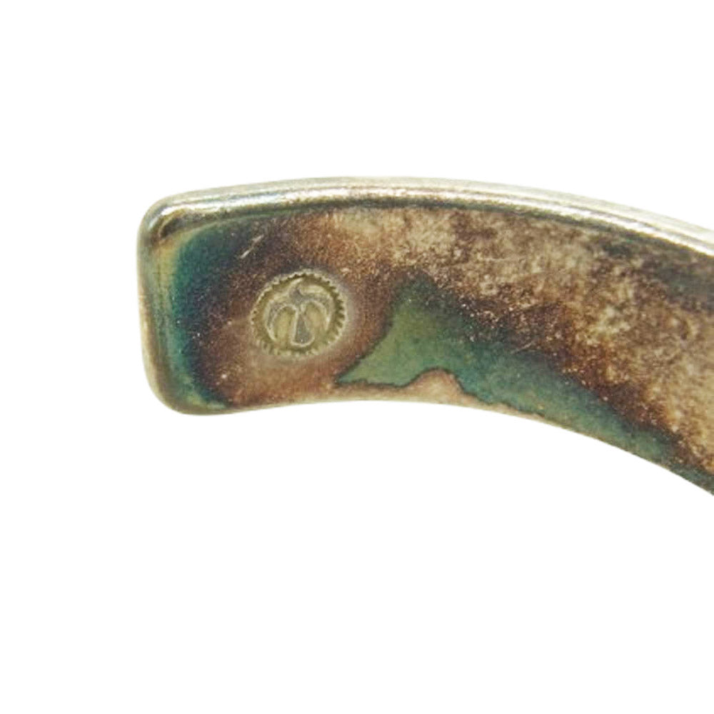 KEN KIKUCHI ケンキクチ Dawn Rise 別注 15mm Pt プラチナヘッド K18イーグル付き バングル シルバー系【中古】