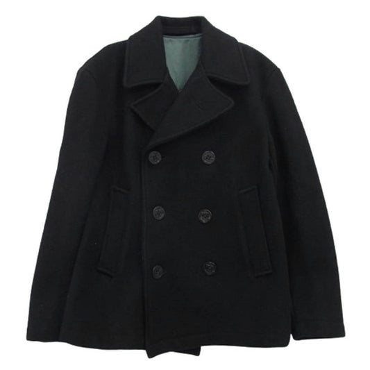 TAILOR TOYO テイラー東洋 SUKA PEA COAT USA製 スカ ピーコート ブラック系 モスグリーン系 L【中古】