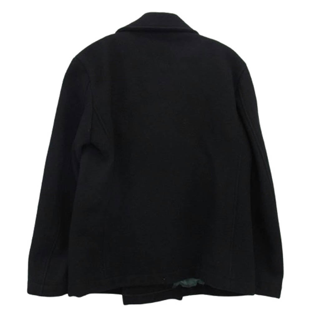 TAILOR TOYO テイラー東洋 SUKA PEA COAT USA製 スカ ピーコート ブラック系 モスグリーン系 L【中古】
