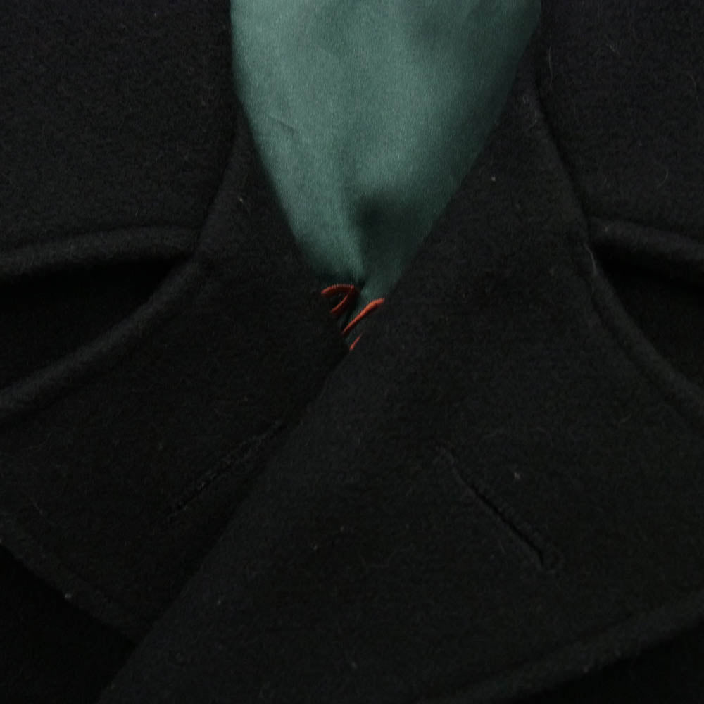 TAILOR TOYO テイラー東洋 SUKA PEA COAT USA製 スカ ピーコート ブラック系 モスグリーン系 L【中古】