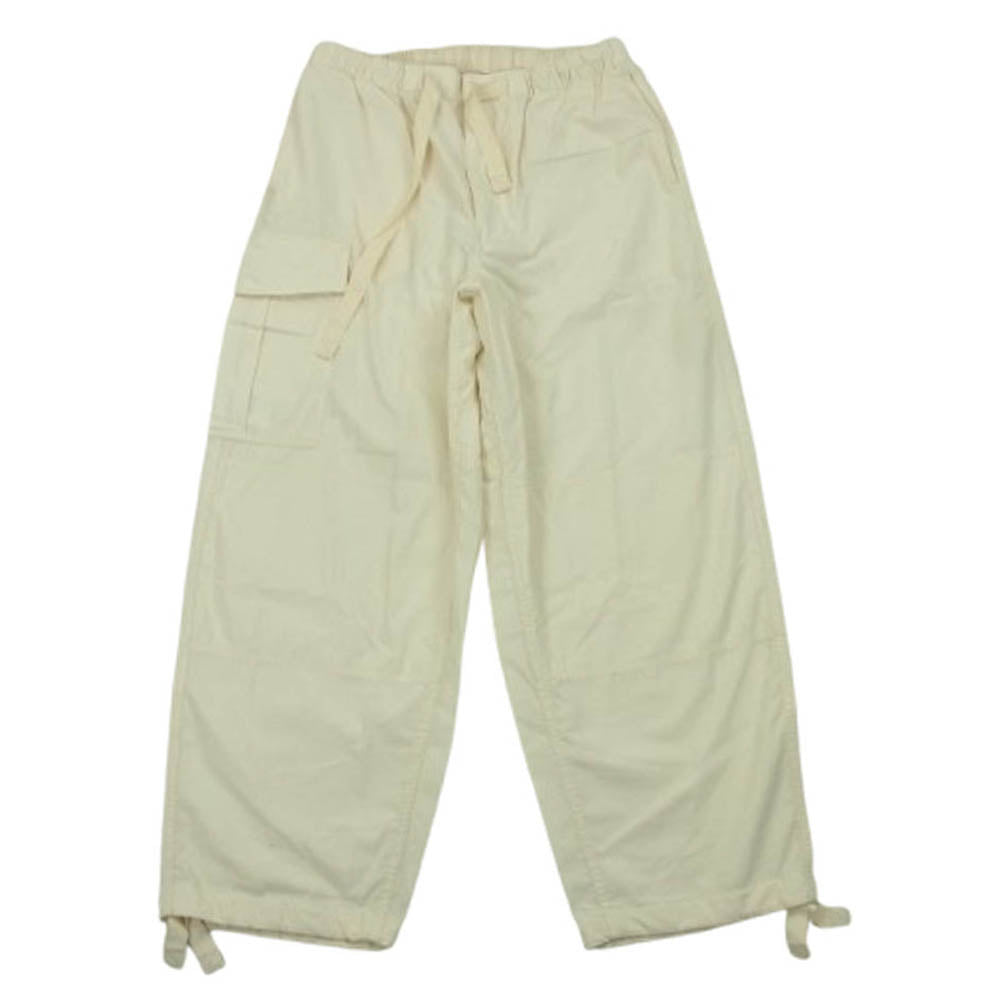 nanamica ナナミカ SUCS408 Easy Pants イージー カーゴ パンツ 中国製 オフホワイト系 32【中古】