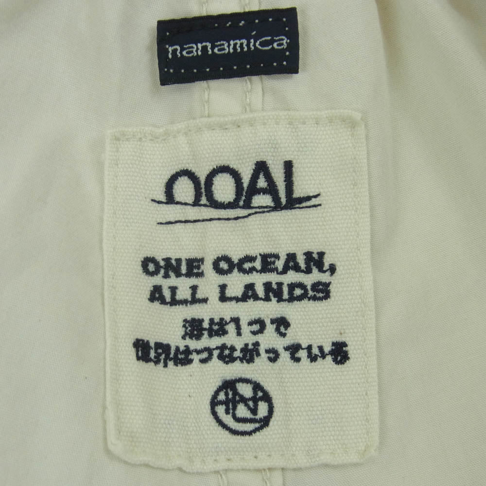 nanamica ナナミカ SUCS408 Easy Pants イージー カーゴ パンツ 中国製 オフホワイト系 32【中古】
