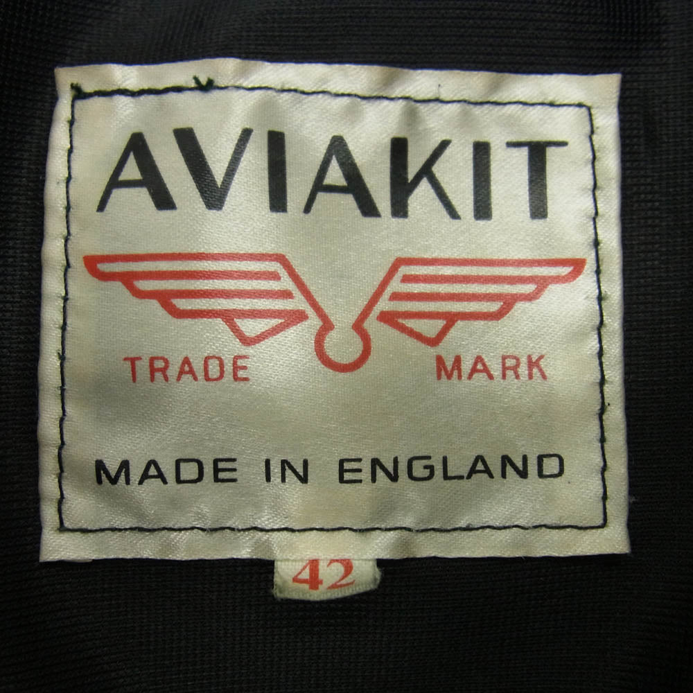 Lewis Leathers ルイスレザー × THE REAL McCOYS リアルマッコイズ 391T LIGHTNING ディアスキン ライトニング ブラック系 42【中古】