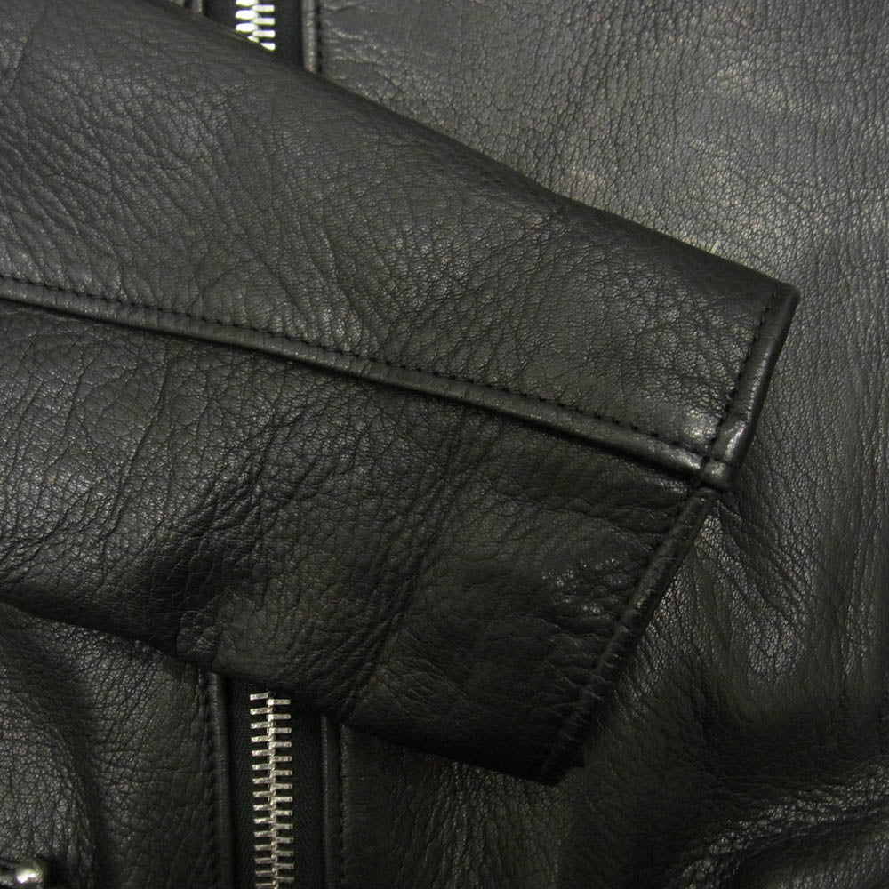 Lewis Leathers ルイスレザー × THE REAL McCOYS リアルマッコイズ 391T LIGHTNING ディアスキン ライトニング ブラック系 42【中古】