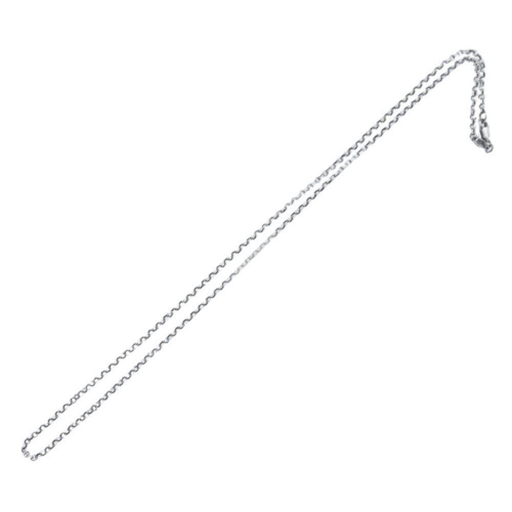 CHROME HEARTS クロムハーツ（原本無） NECKCHAIN R18 ロールチェーン 18inch ネックレス シルバー系【中古】