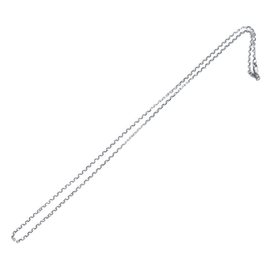 CHROME HEARTS クロムハーツ（原本無） NECKCHAIN R18 ロールチェーン 18inch ネックレス シルバー系【中古】