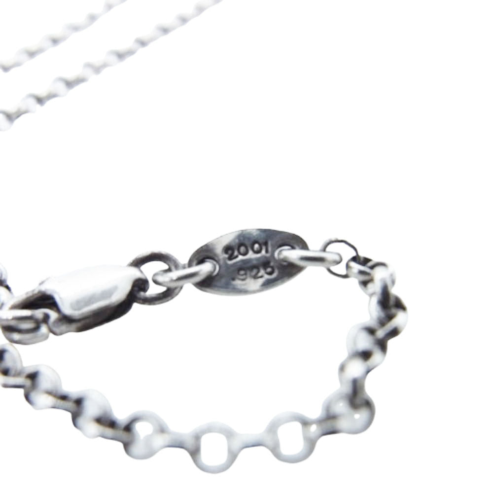 CHROME HEARTS クロムハーツ（原本無） NECKCHAIN R18 ロールチェーン 18inch ネックレス シルバー系【中古】