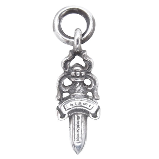 CHROME HEARTS クロムハーツ（原本無） #5 DAGGER #5ダガーチャーム ペンダント トップ シルバー系【中古】
