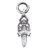 CHROME HEARTS クロムハーツ（原本無） #5 DAGGER #5ダガーチャーム ペンダント トップ シルバー系【中古】
