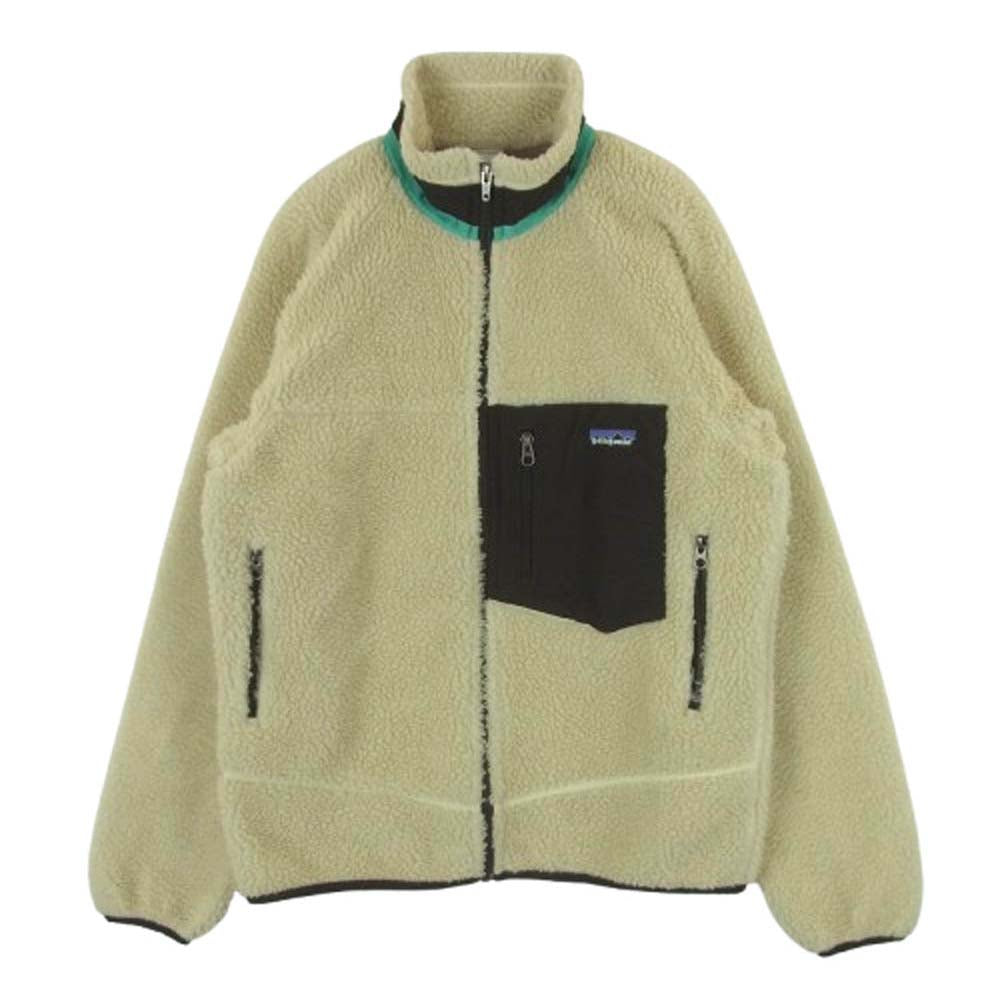 patagonia パタゴニア 11AW 23055 11年製 CLASSIC RETRO-X クラシック レトロX フリース ジャケット ベージュ系 XS【中古】