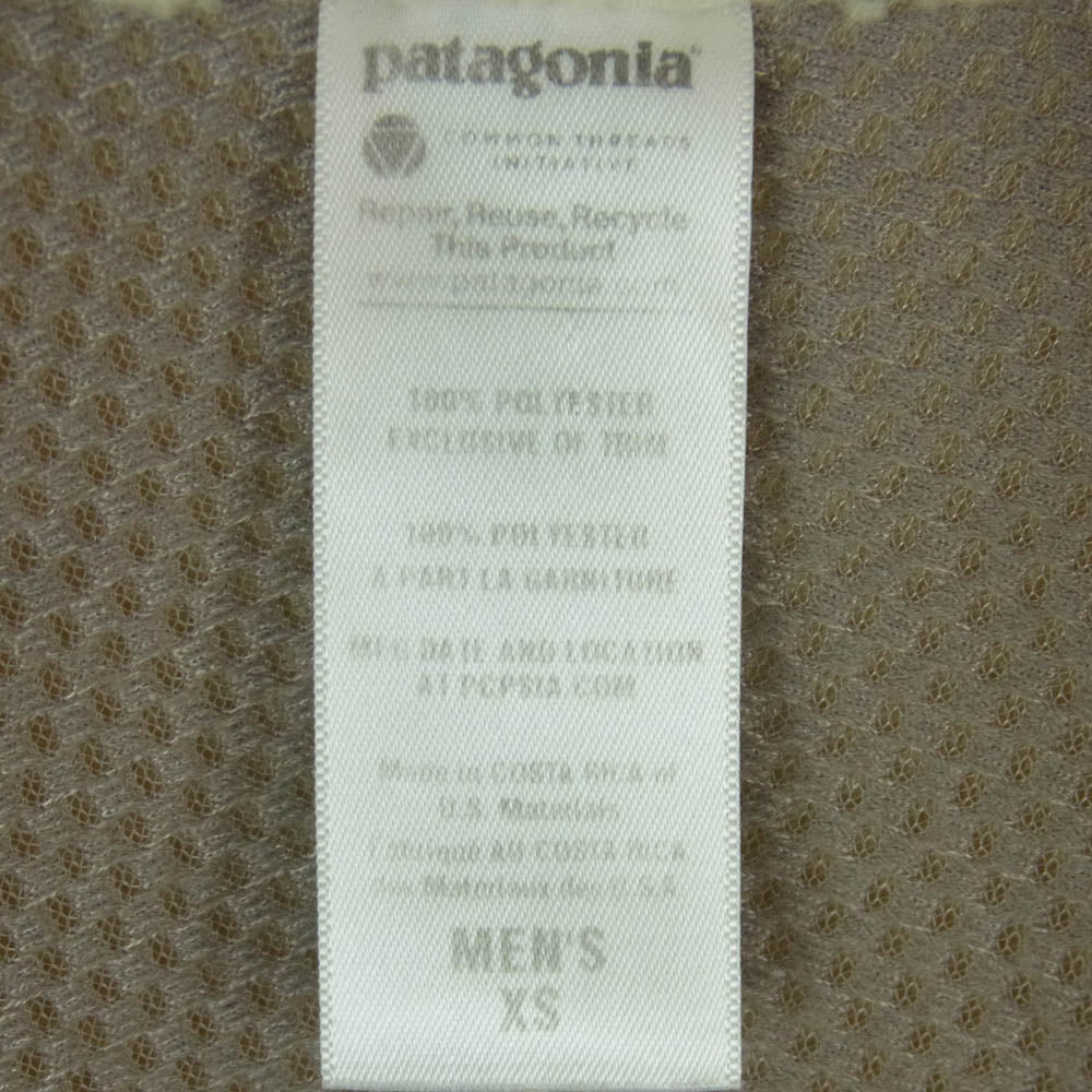 patagonia パタゴニア 11AW 23055 11年製 CLASSIC RETRO-X クラシック レトロX フリース ジャケット ベージュ系 XS【中古】