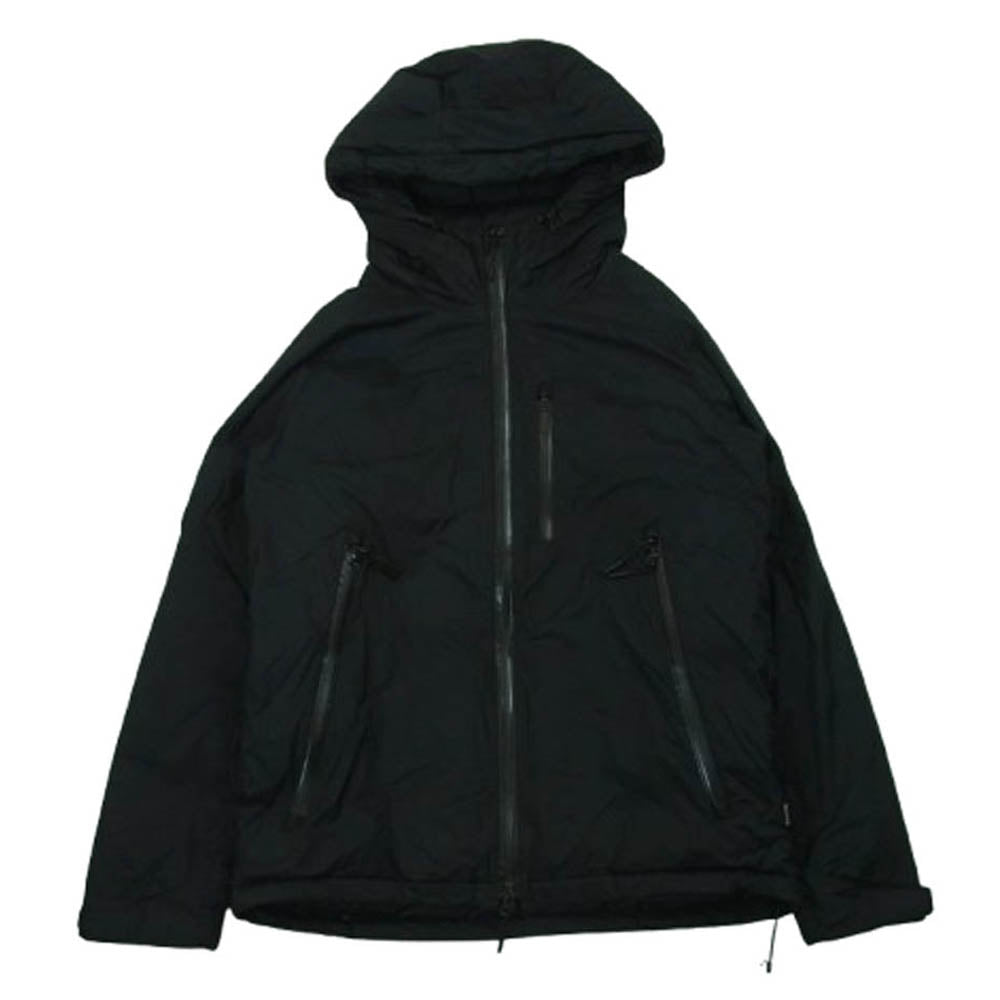 NANGA ナンガ 止水ジップ ナイロン ダウン ジャケット 日本製 ブラック系 M【中古】