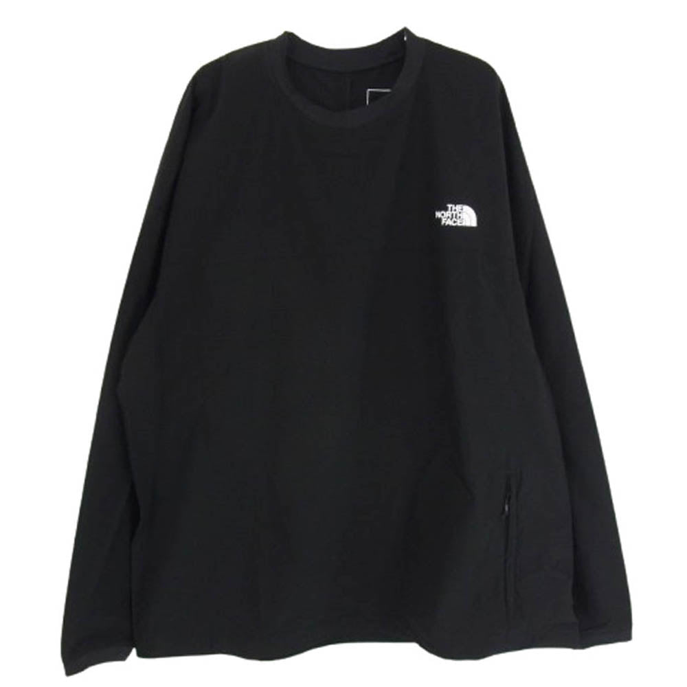 THE NORTH FACE ノースフェイス NP72581R Apex Light Piste エイペックス ライトピステ ストレッチナイロン クルー ジャケット ブラック系 M【美品】【中古】