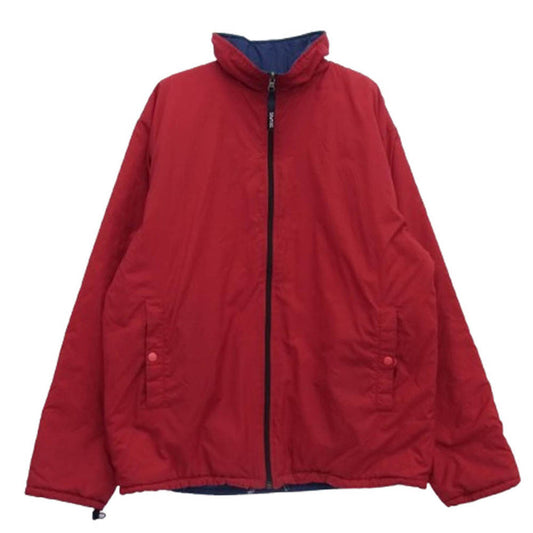 サイラス 90s ヴィンテージ 中綿 リバーシブル スタンドカラー ジャケット レッド系 ネイビー系 XL【中古】
