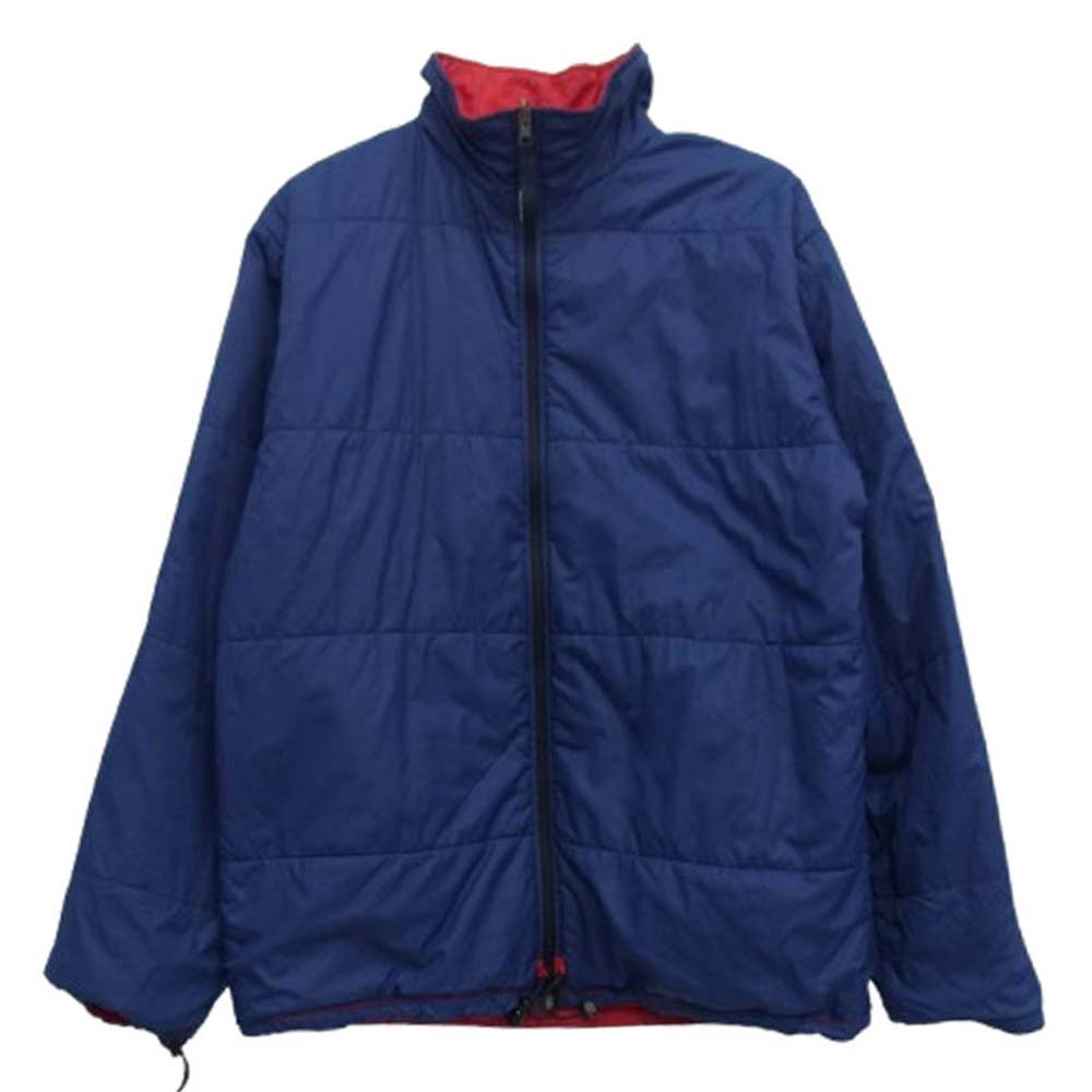 サイラス 90s ヴィンテージ 中綿 リバーシブル スタンドカラー ジャケット レッド系 ネイビー系 XL【中古】