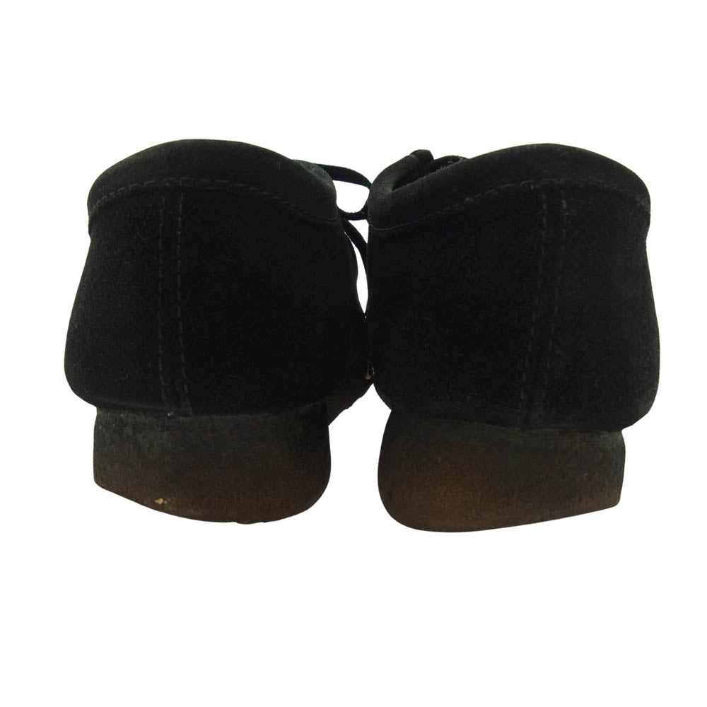 Clarks クラークス Wallabee ワラビー シューズ ブラック系 26cm【中古】