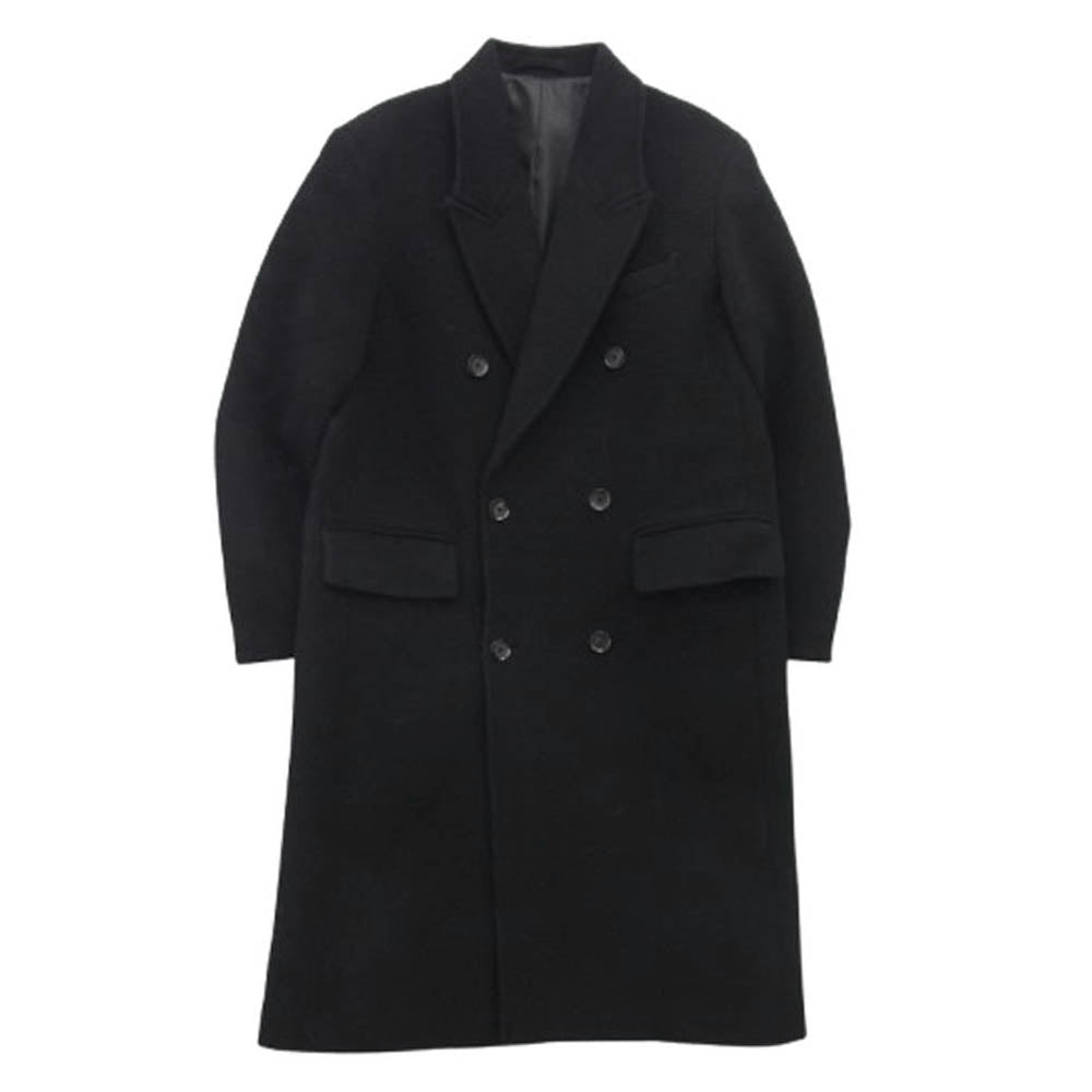 イル・コルソ ダブルブレスト ロング コート ブラック系【中古】