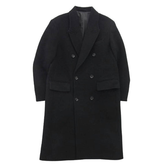 イル・コルソ ダブルブレスト ロング コート ブラック系【中古】
