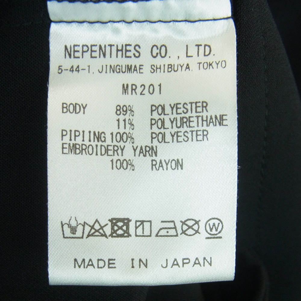 Needles ニードルス MR201 Piping Cowboy Jac パイピング カウボーイ ジャケット 日本製 ブラック系 S【中古】