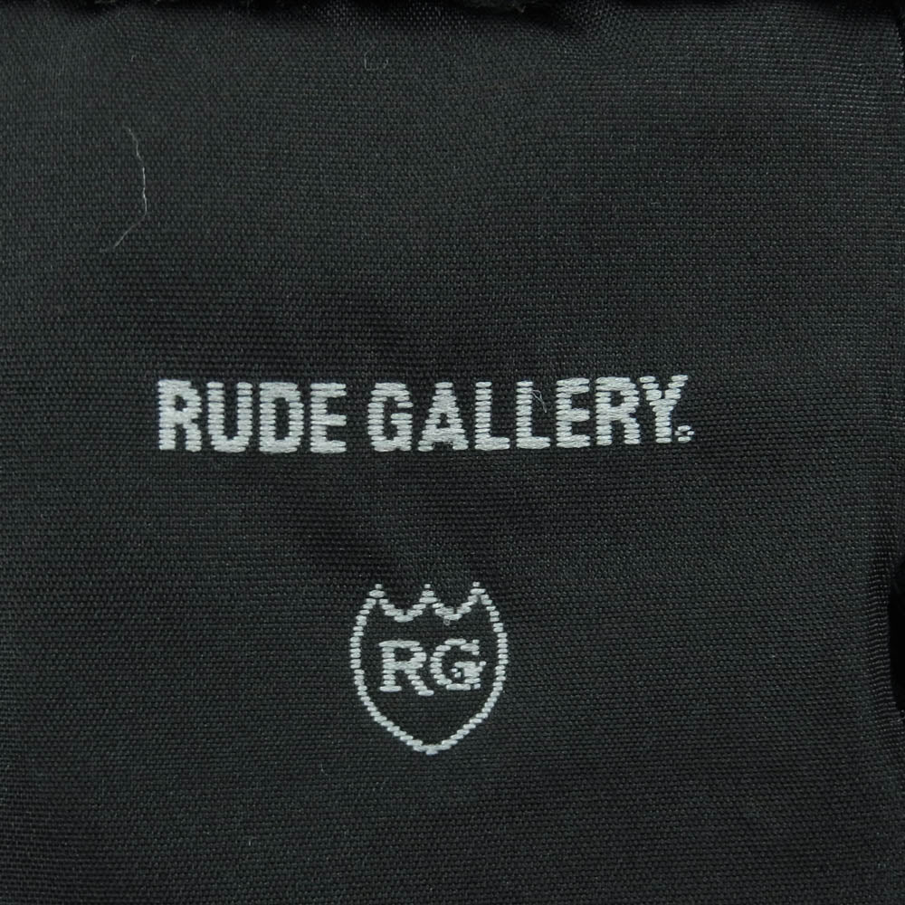 RUDE GALLERY ルードギャラリー N-1 デッキ ジャケット 裏ボア ミリタリー ジャケット 中国製 ブラック系 2【中古】