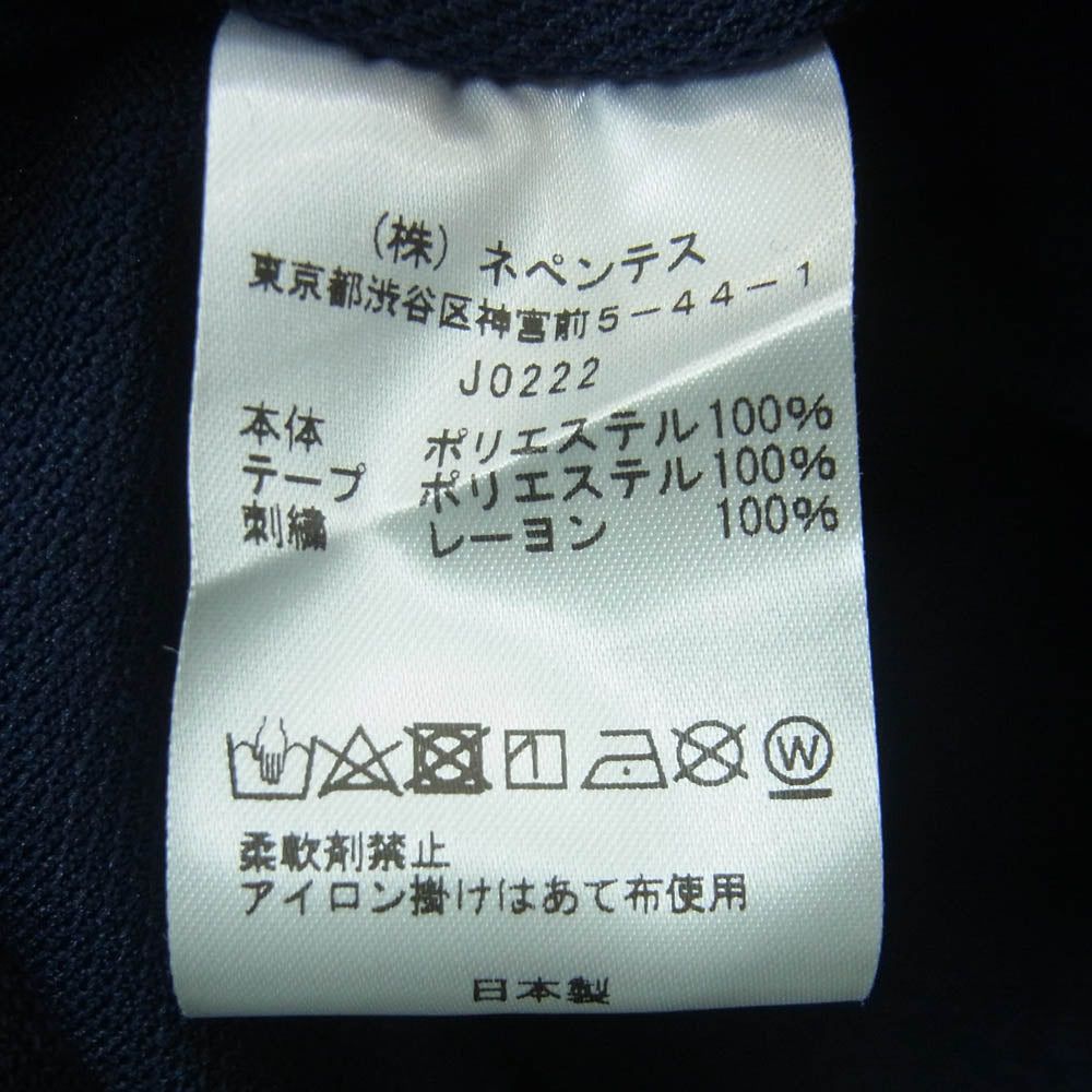 Needles ニードルス 21AW J0222 TRACK PANT サイドライン トラック パンツ ジャージ ダークネイビー系 M【美品】【中古】