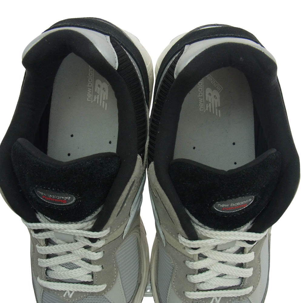 NEW BALANCE ニューバランス M2002RSG USA製 スエード メッシュ バイカラー スニーカー グレー系 28cm【中古】