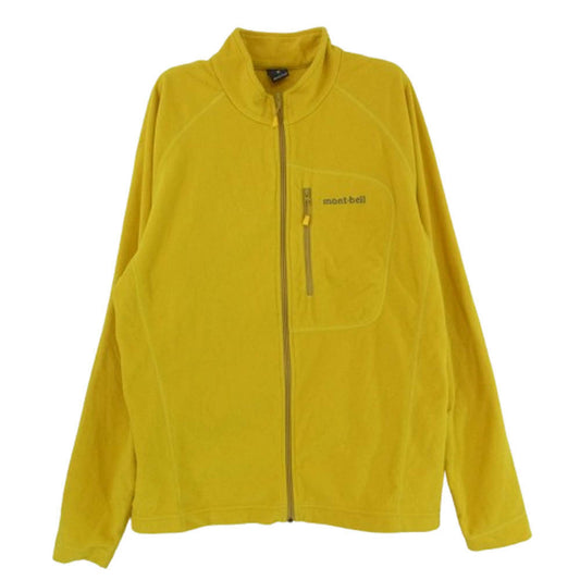 mont-bell モンベル 431340301 シャミース フリース ジャケット イエロー系 M【中古】