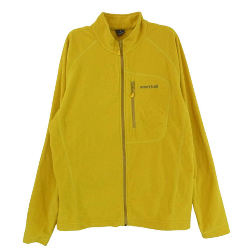 mont-bell モンベル 431340301 シャミース フリース ジャケット イエロー系 M【中古】