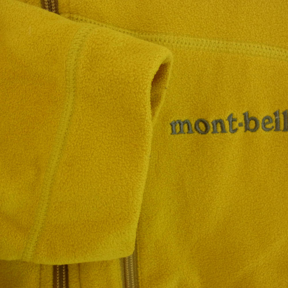 mont-bell モンベル 431340301 シャミース フリース ジャケット イエロー系 M【中古】