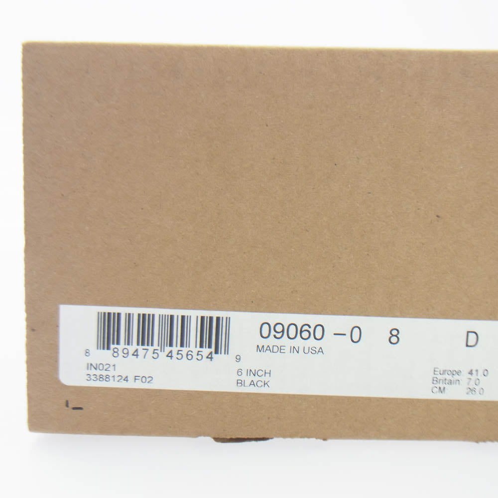 RED WING レッドウィング 9060 Beckman Flatbox 茶芯 ベックマン フラットボックス ブーツ ブラッククロンダイク ブラック系 US8D【中古】