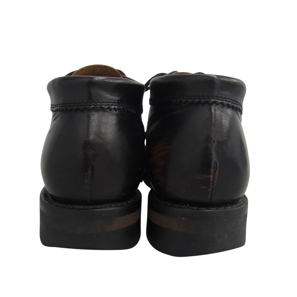 ROLLING DUB TRIO ローリングダブトリオ RDT-A01 COUPEN ALL BLACK HORSE コペン ミッドカット ワーク ブーツ ブラック ホースハイド ブラック系 25cm【中古】