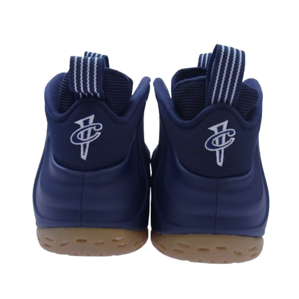 NIKE ナイキ 314996-405 AIR FOAMPOSITE ONE NAVY GUM エア フォームポジット ワン スニーカー ネイビー系 28cm【中古】