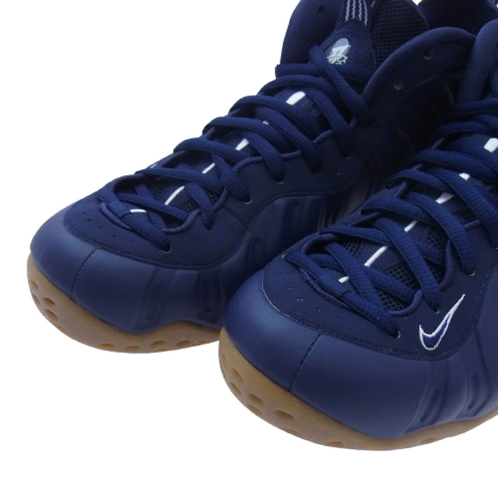 NIKE ナイキ 314996-405 AIR FOAMPOSITE ONE NAVY GUM エア フォームポジット ワン スニーカー ネイビー系 28cm【中古】