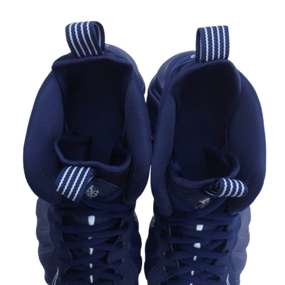 NIKE ナイキ 314996-405 AIR FOAMPOSITE ONE NAVY GUM エア フォームポジット ワン スニーカー ネイビー系 28cm【中古】