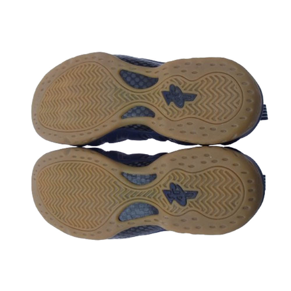 NIKE ナイキ 314996-405 AIR FOAMPOSITE ONE NAVY GUM エア フォームポジット ワン スニーカー ネイビー系 28cm【中古】