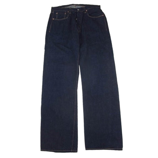 FULLCOUNT フルカウント 0105SS Wide Denim Super Smooth 11.5oz スーパースムース ワイドデニムパンツ インディゴブルー系 34【中古】