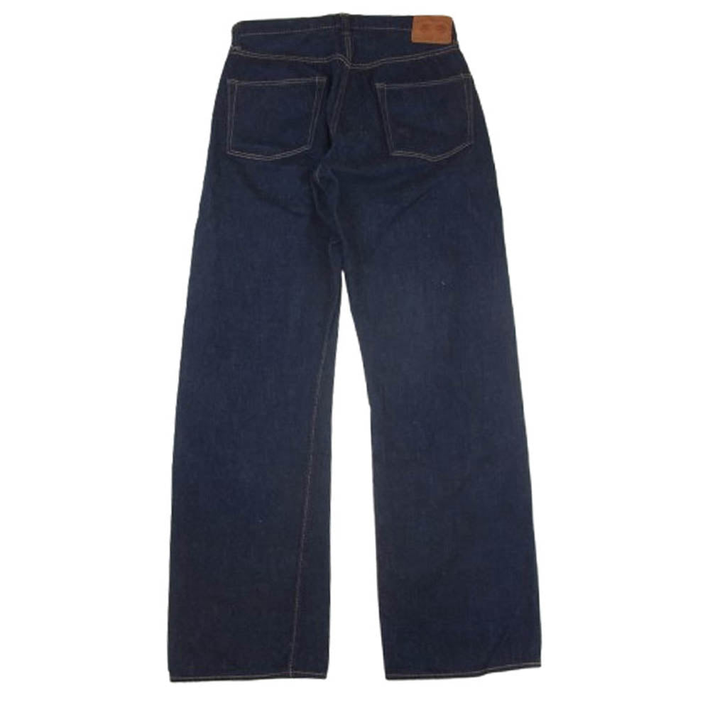 FULLCOUNT フルカウント 0105SS Wide Denim Super Smooth 11.5oz スーパースムース ワイドデニムパンツ インディゴブルー系 34【中古】