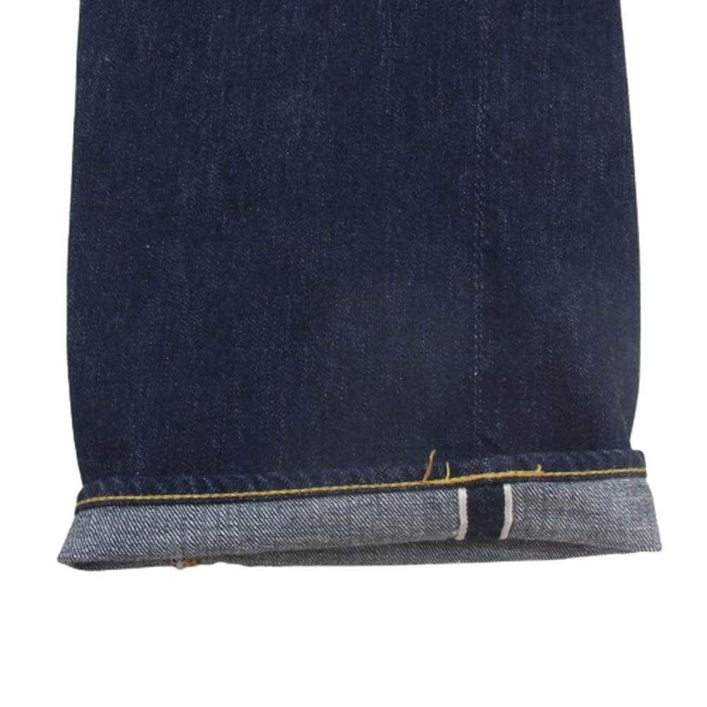 FULLCOUNT フルカウント 0105SS Wide Denim Super Smooth 11.5oz スーパースムース ワイドデニムパンツ インディゴブルー系 34【中古】