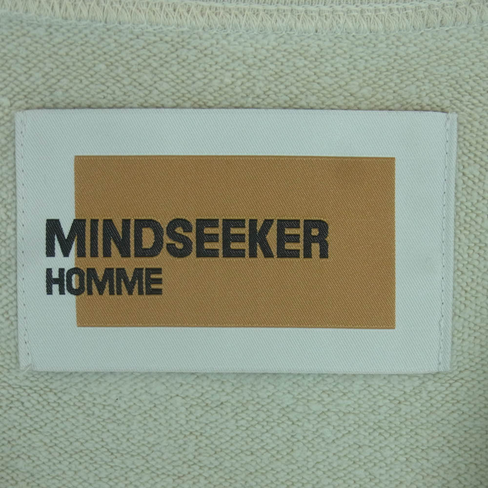 MINDSEEKER マインドシーカー FATIMA PORTUGAL プリント クルーネック スウェット トレーナー オフホワイト系 48【中古】