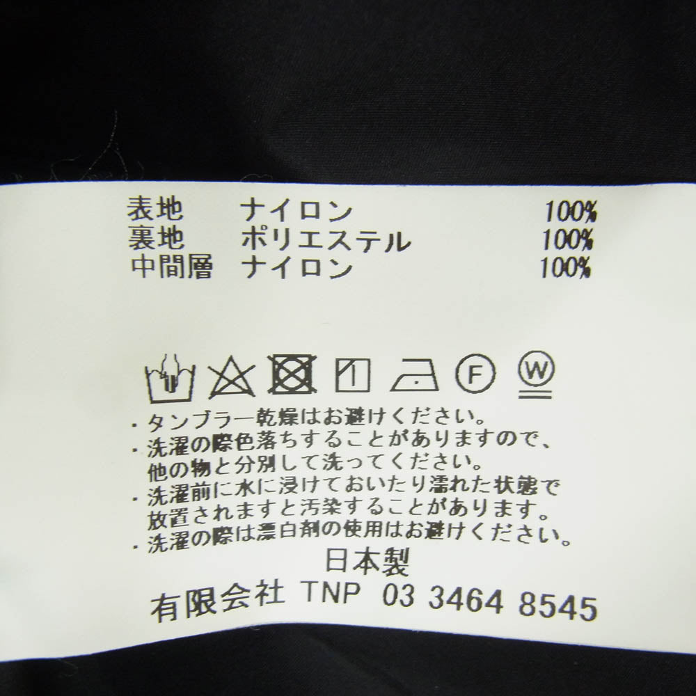 nonnative ノンネイティブ UN-P0202 UC2C9502 UNDER COVER アンダーカバー GRAMICCI グラミチ OZISM 23AW Walker Easy Pants Nylon Taffeta W Face with Gore-Tex Infinium ナイロン ゴアテックス パンツ ブラック系 L【中古】