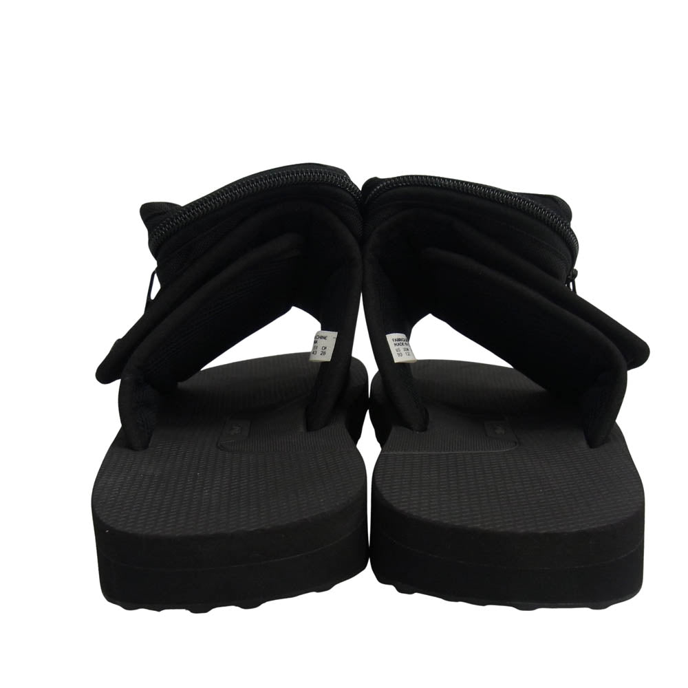 mastermind JAPAN マスターマインドジャパン OG-276LB-MM SUICOKE スイコック POCK-LB スカルロゴ サンダル ブラック系 US10【極上美品】【中古】