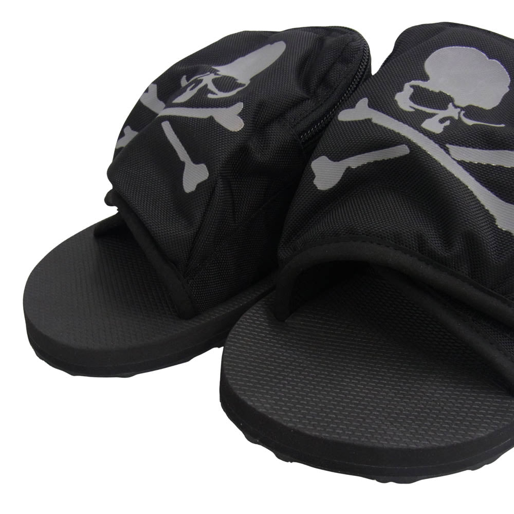 mastermind JAPAN マスターマインドジャパン OG-276LB-MM SUICOKE スイコック POCK-LB スカルロゴ サンダル ブラック系 US10【極上美品】【中古】