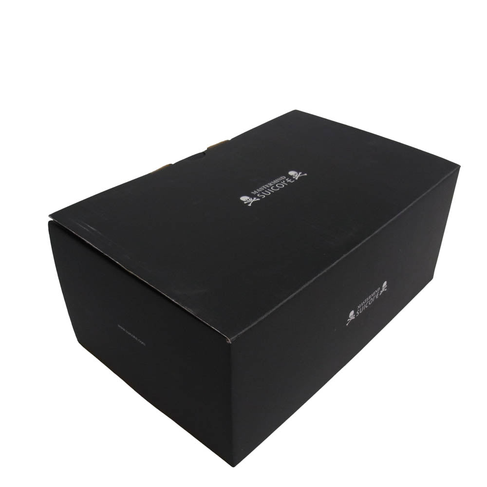 mastermind JAPAN マスターマインドジャパン OG-276LB-MM SUICOKE スイコック POCK-LB スカルロゴ サンダル ブラック系 US10【極上美品】【中古】