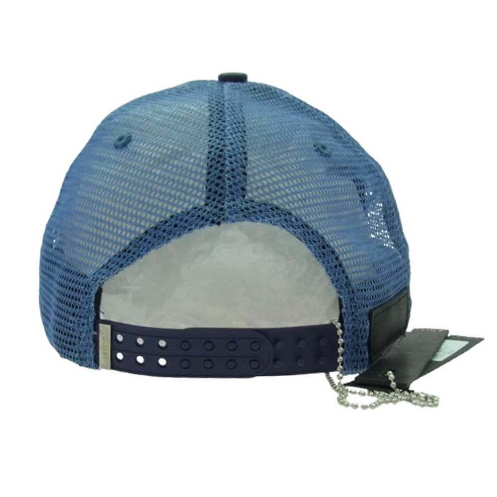 AMIRI アミリ SS23MAH002 MA TRACKER CAP MAロゴ刺繍 メッシュ トラッカー キャップ 帽子 ネイビー系【中古】