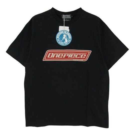 HYSTERIC GLAMOUR ヒステリックグラマー 25AW 02253CT14 × ONE PIECE ワンピース BOA HANCOCK ボアハンコック EXPLORER エクスプローラー 半袖 Tシャツ ブラック系 L【新古品】【未使用】【中古】